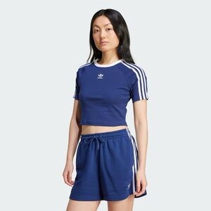 Adidas Blue Crop Top